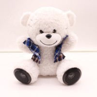 Musical Sound Box Soft Plush Toy Custom Talking Teddy Bear Bluetooth Stereo Speaker Teddy Bear Plush Toy