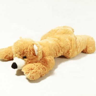 Cute lying bear animal stuffed plush toys