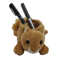 Custom high quality cute squirrel pen holder