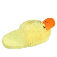 animal designed duck stuffed plush slippers for kids