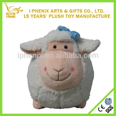 Super soft good quality sheep lamb stuffed plush toys for home cushion pillow