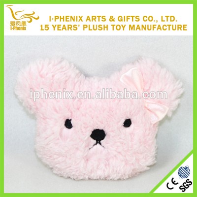 12cm Cute bear stuffed plush toys wallet purse for children