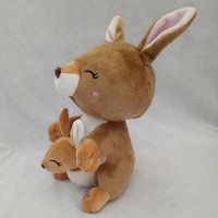 30cm kangaroo and baby stuffed soft plush toy manufacturer