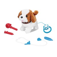 New Design Electric Music Walking Plush Dog Pull Line Pet Play Set Toys